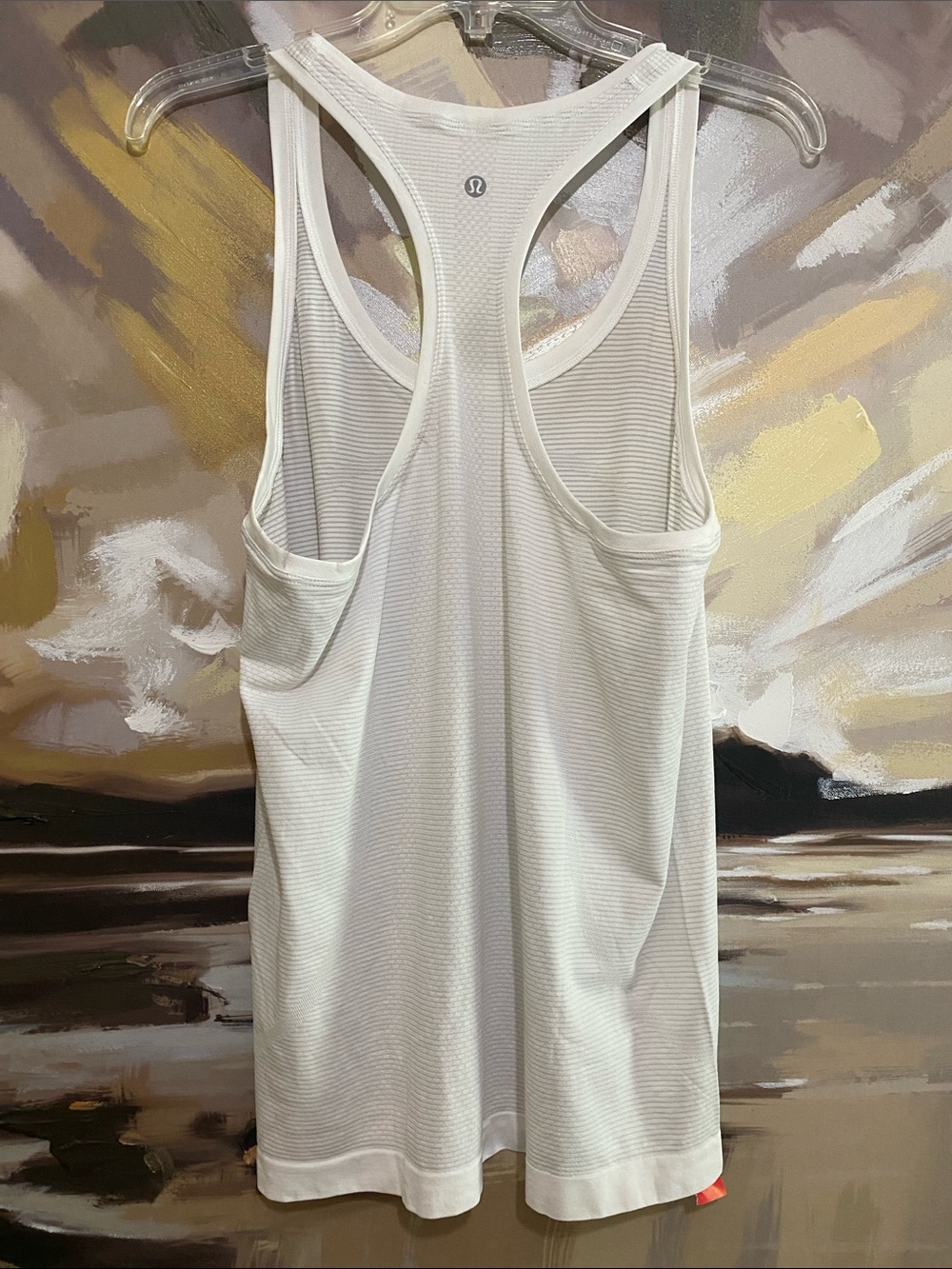 lululemon athletica White Racerback Tank Top - Picture 3 of 5